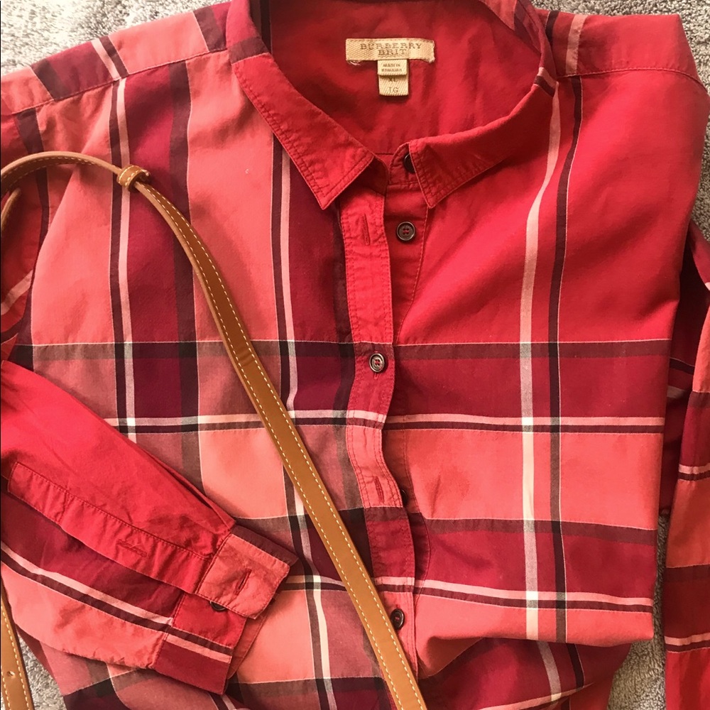 Women’s Burberry Cotton Blouse XL